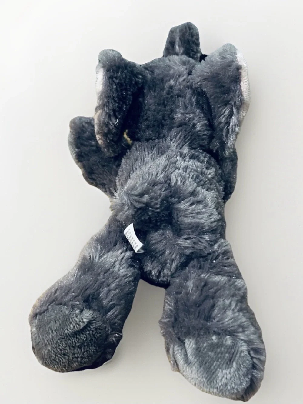 Aurora “People Pals” Elephant Grey 11in Plush Stuffed Animal Tan Pink Ears